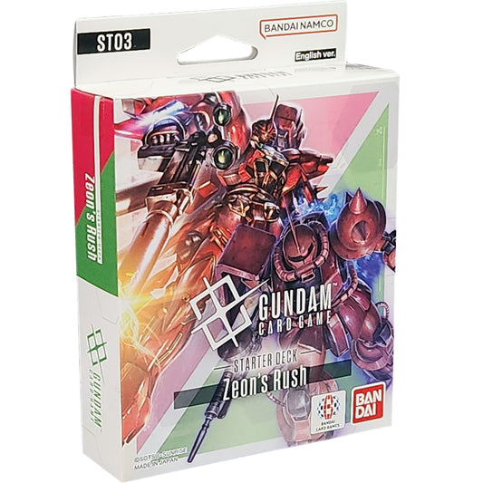 GUNDAM Card Game: Zeon's Rush [ST03] - Starter Deck
