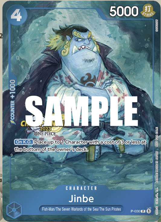 Jinbe P-030 Championship 2023 Stamped One Piece CS Event Pack