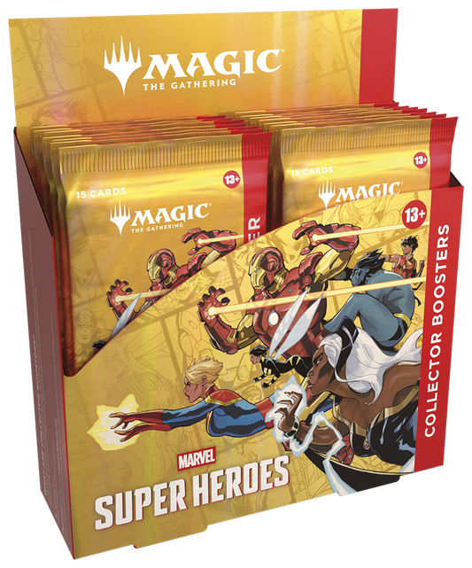 Magic: The Gathering Marvel Super Heroes Collector Booster Box