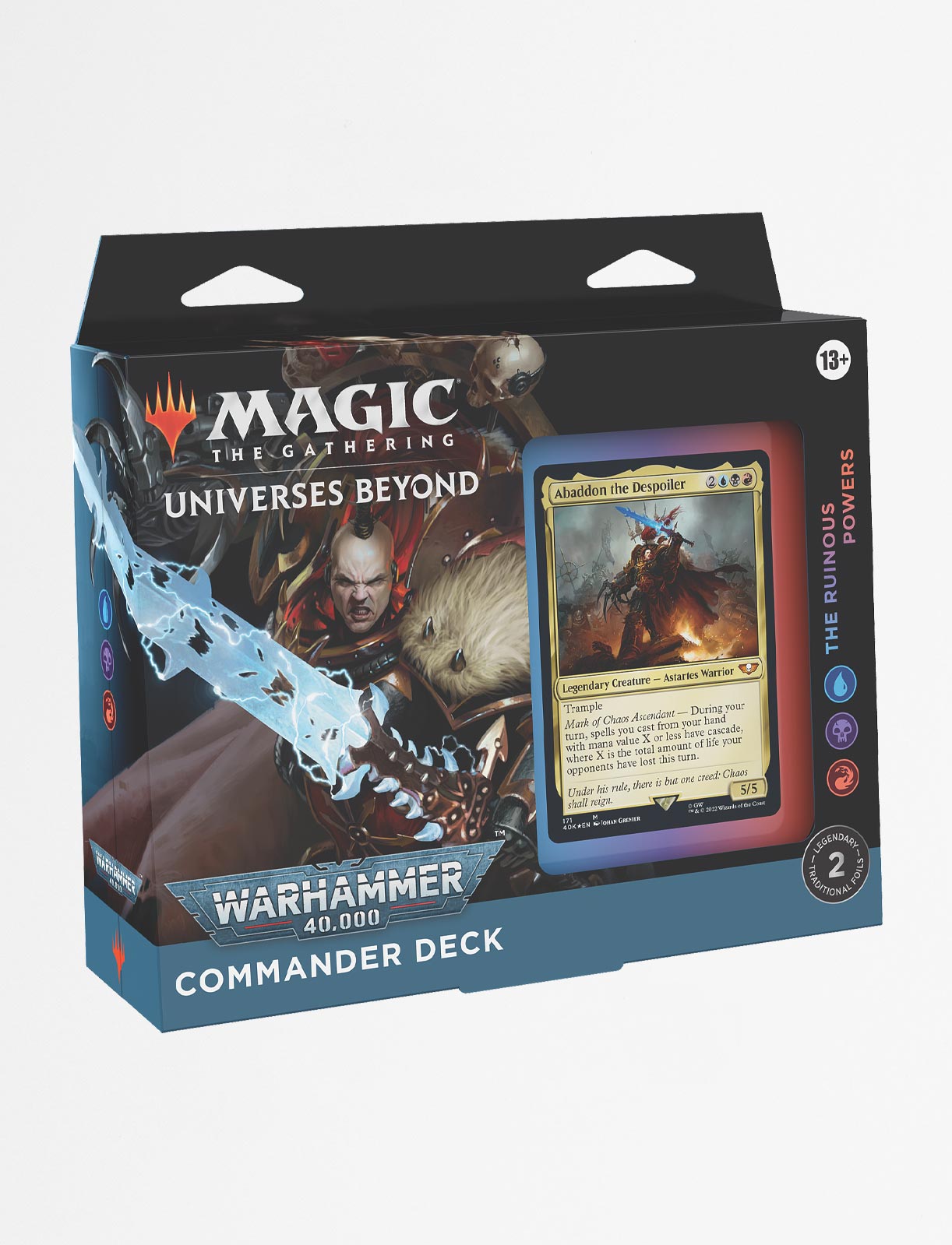 Magic the Gathering: Universes Beyond: Warhammer 40,000 - The Ruinous Powers Commander Deck