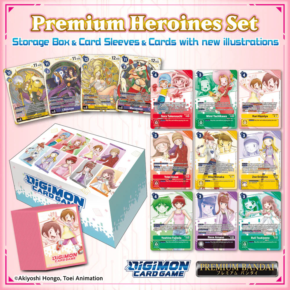 Digimon Premium Heroines Set PB-18