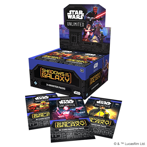 Star Wars Unlimited: Shadows of the Galaxy Booster Box