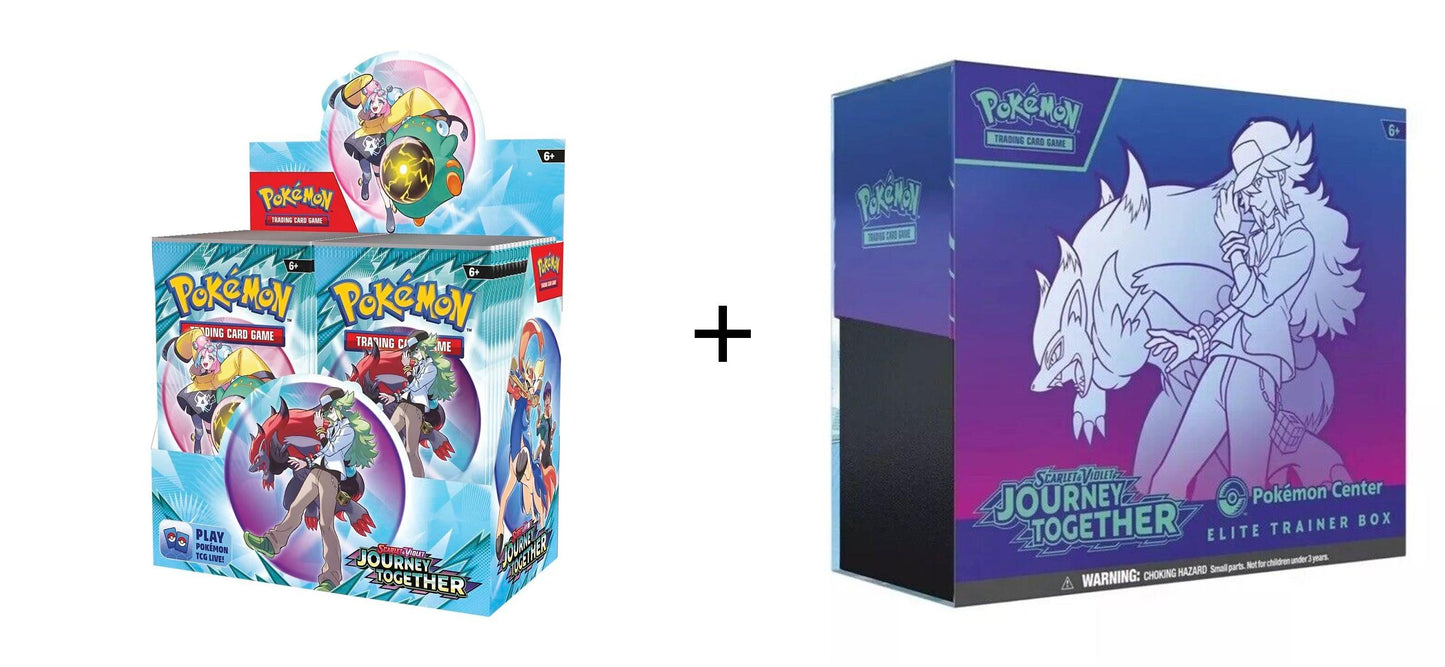 Pokemon Journey Together Bundle - 1x Booster Box & 1 ETB