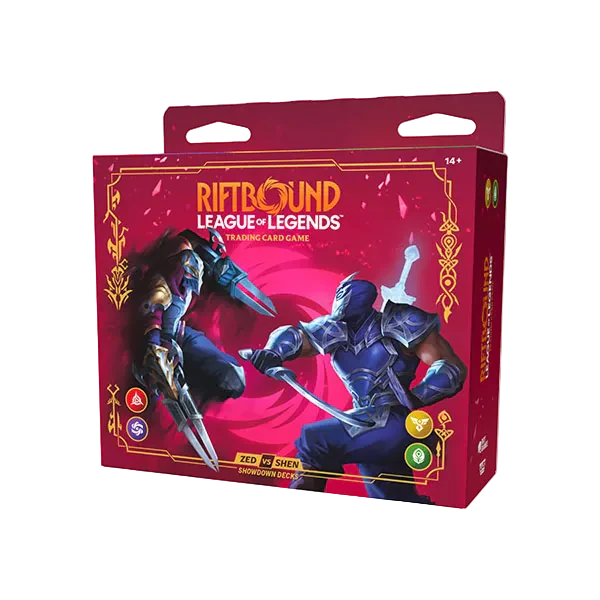 PRE ORDER - Riftbound: League of Legends TCG - Set 04 - Vendetta - Showdown Decks - Zed vs Shen