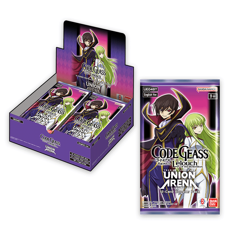 Union Arena Code Geass Lelouch of the Rebellion Booster Box English Version