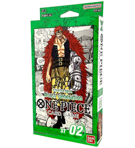One Piece ST-02 Worst Generation Starter Deck