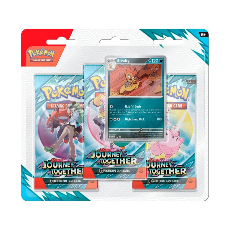 Scarlet & Violet Journey Together - Triple Packs (Scrafty Promo)