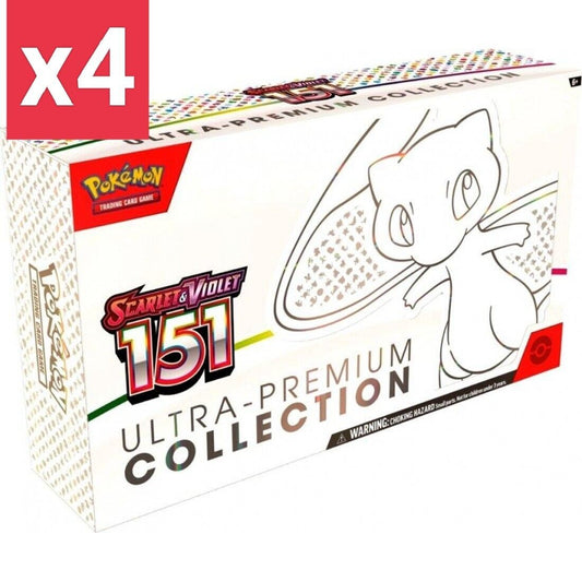 Pokémon TCG: Scarlet & Violet 3.5: 151 – Ultra Premium Collection Case x4 UPC
