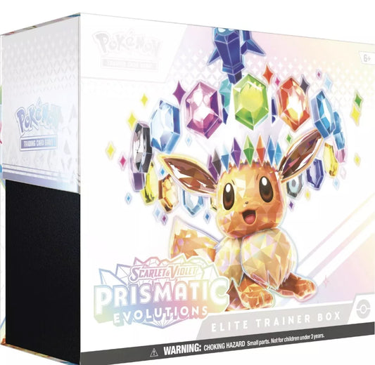 Pokemon Prismatic Evolutions Elite Trainer Box