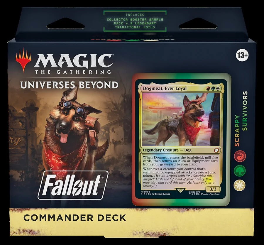 Magic The Gathering: Fallout Commander Deck - Scrappy Survivors