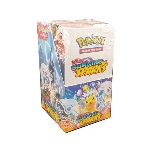 Pokemon Scarlet and Violet Surging Sparks Half Booster Box