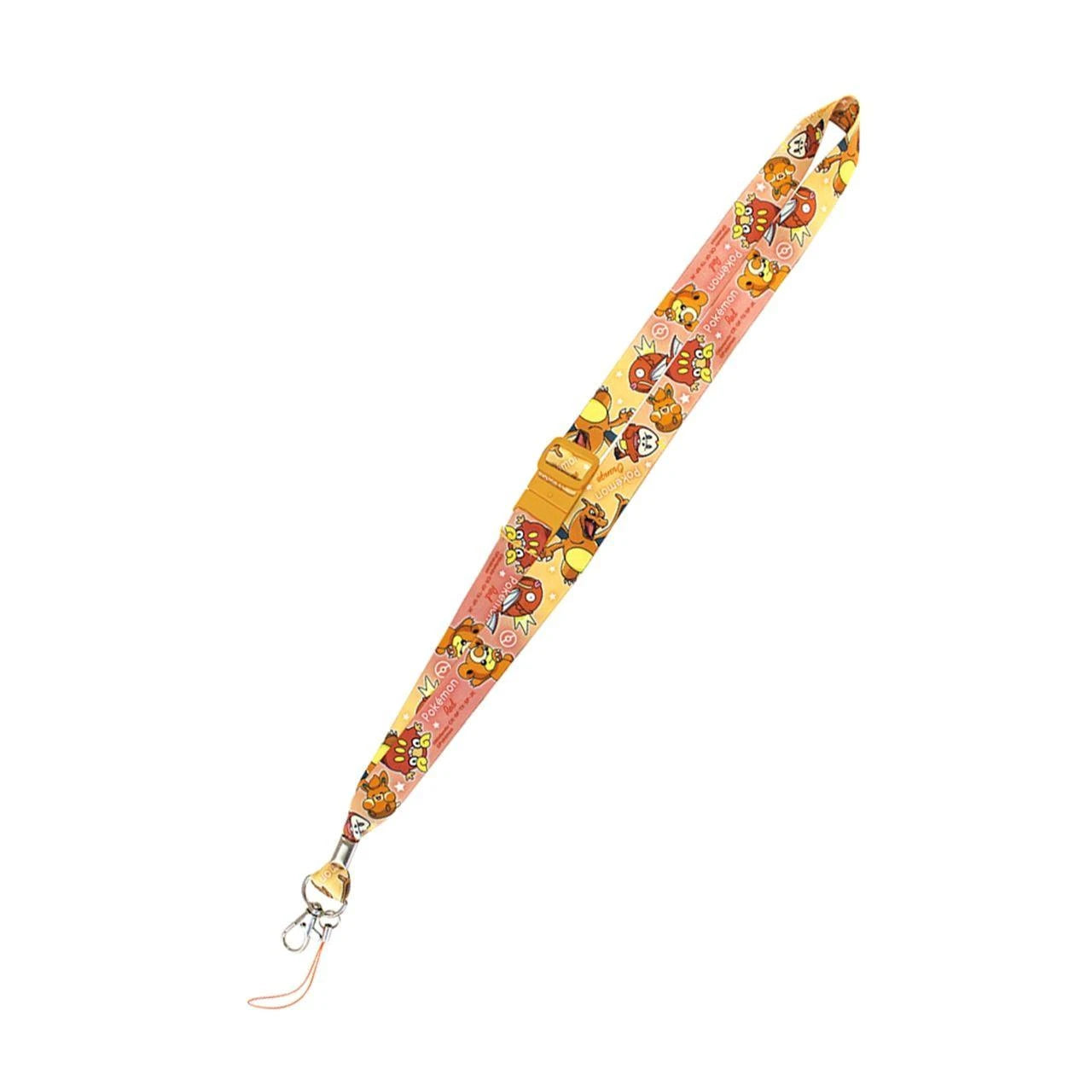 Pokemon Lanyard Neck Strap Gradation Orange