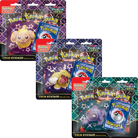 Pokémon TCG: Scarlet & Violet 4.5 Paldean Fates Tech Sticker Collection