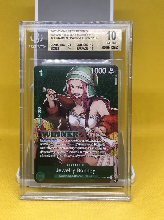 Jewelry Bonney Tournament Winner Pack Vol.3 ST02-007 BGS 10