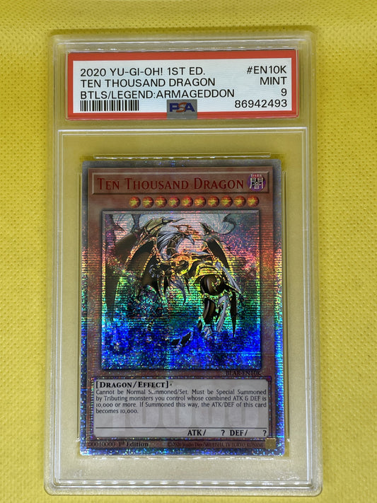 Ten Thousand Dragon BLAR-EN10K Starlight Rare 1st Edition PSA 9