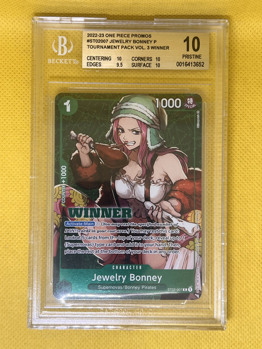 Jewelry Bonney ST02-007 Tourament Pack Vol.3 Winner BGS 10