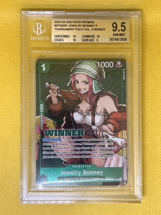 Jewelry Bonney ST02-007 Tourament Pack Vol.3 Winner BGS 9.5